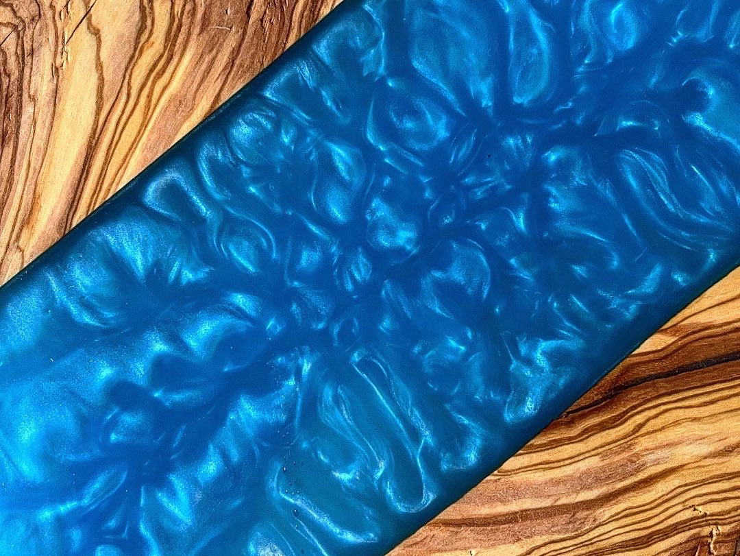 Servierplatte Epoxid-Olive