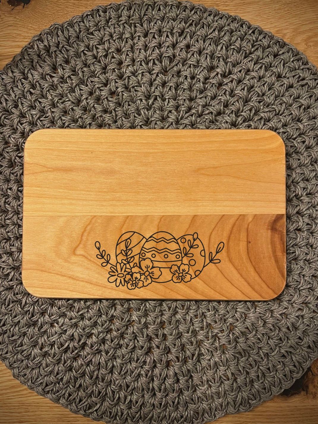 Osterbrettchen Buche