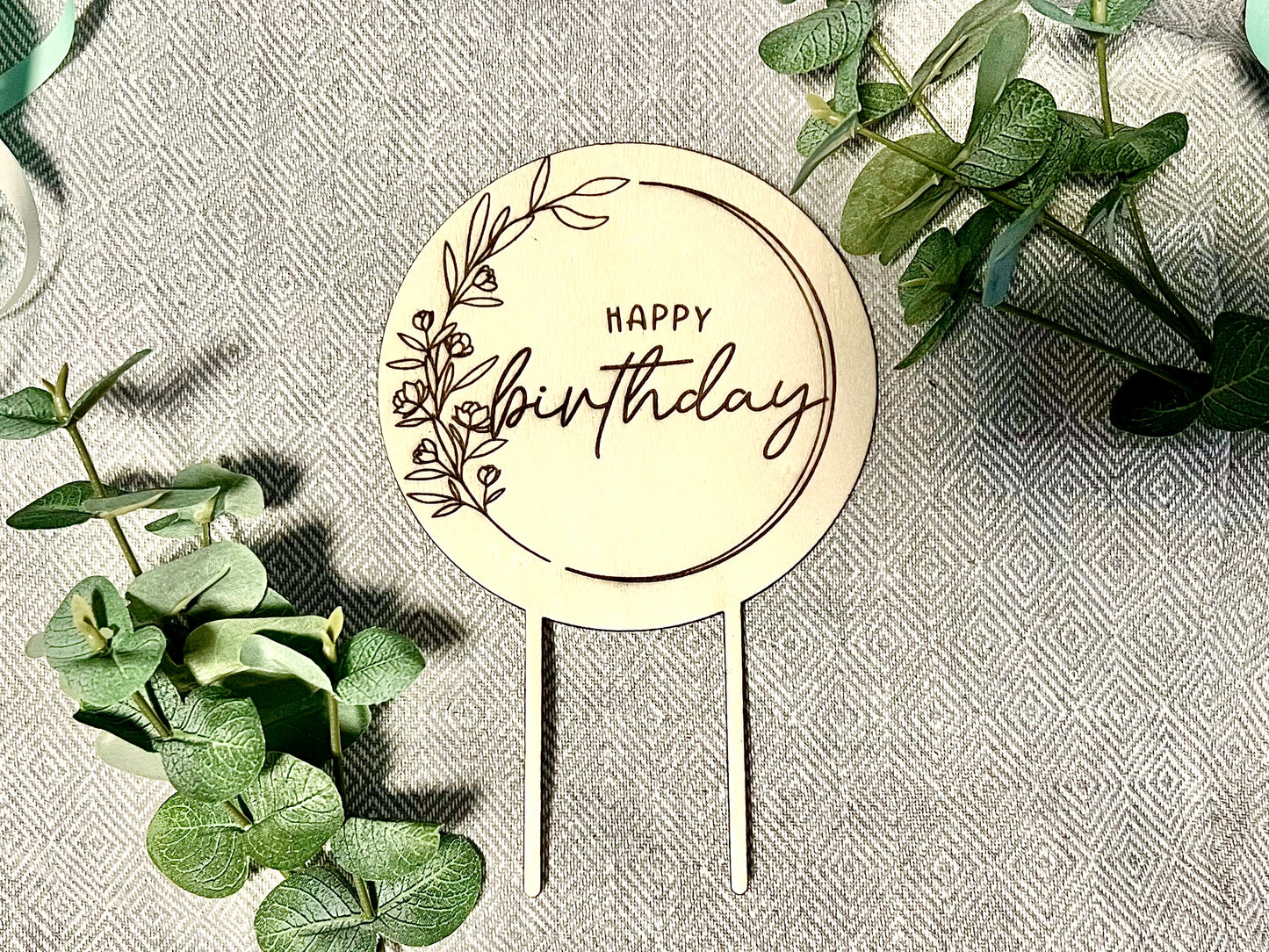 Happy Birthday Kuchenstecker