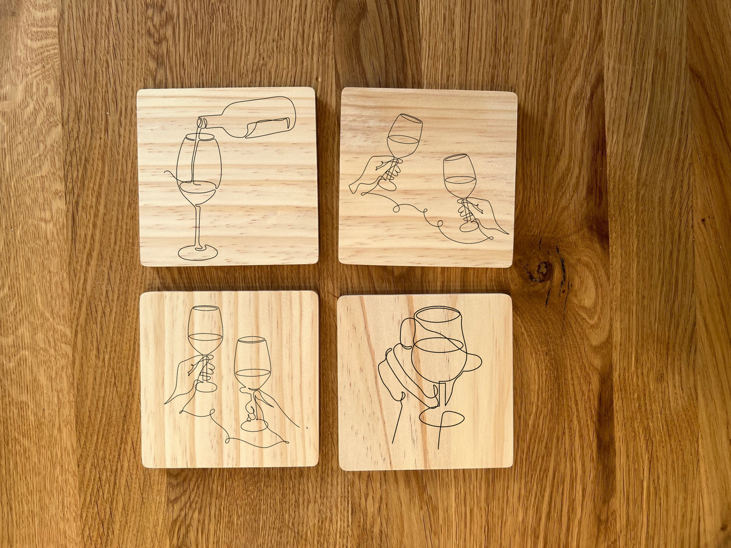 Untersetzer 4er Set