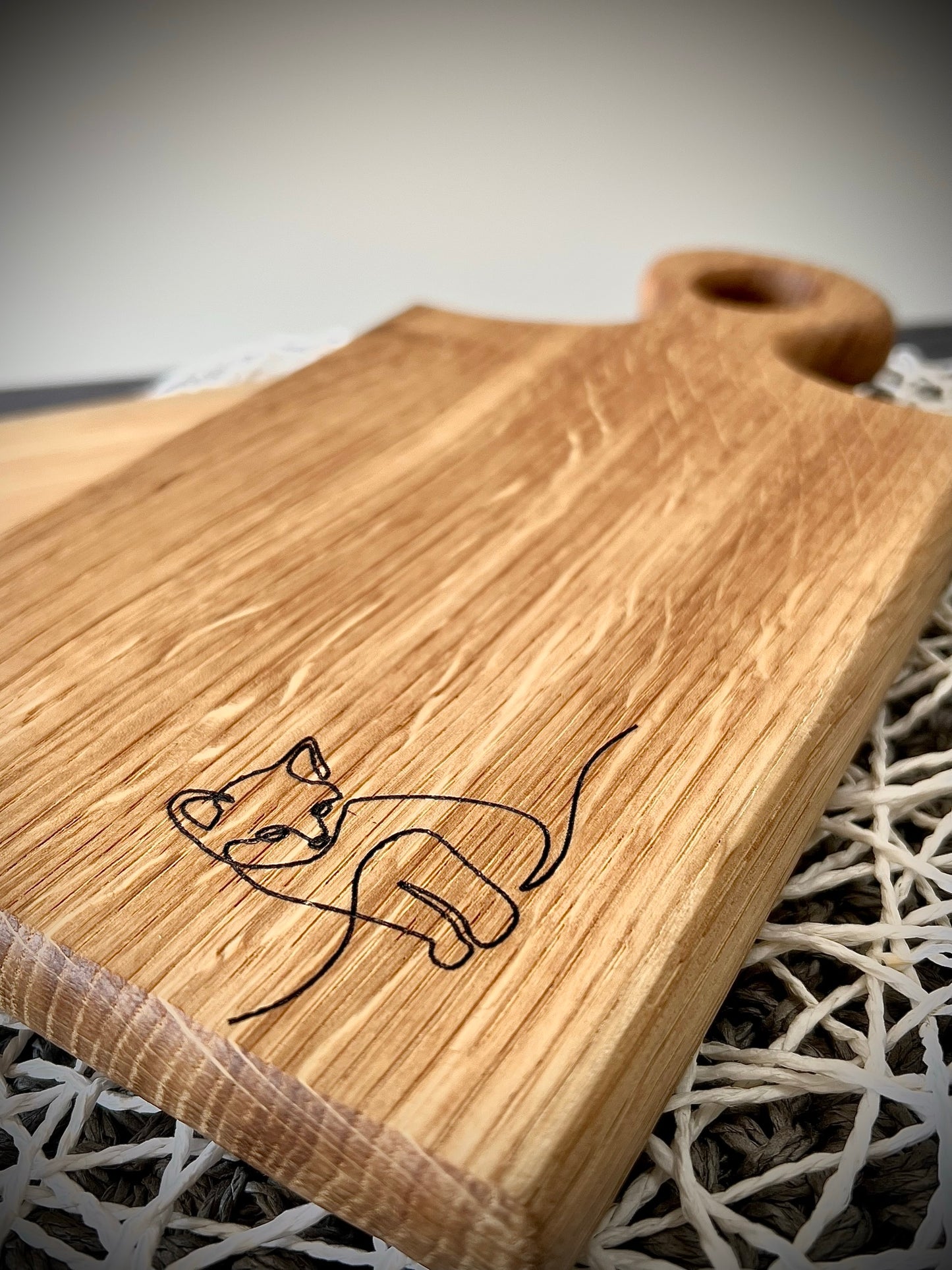 Frühstücksbrettchen ''Hund oder Katze''