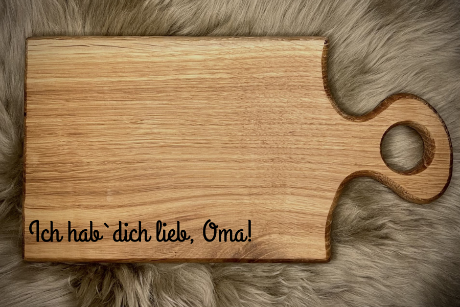 Frühstücksbrettchen "Oma"