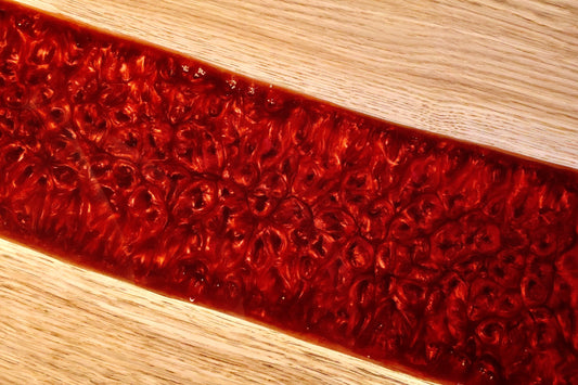 Servierplatte Epoxid-Eiche