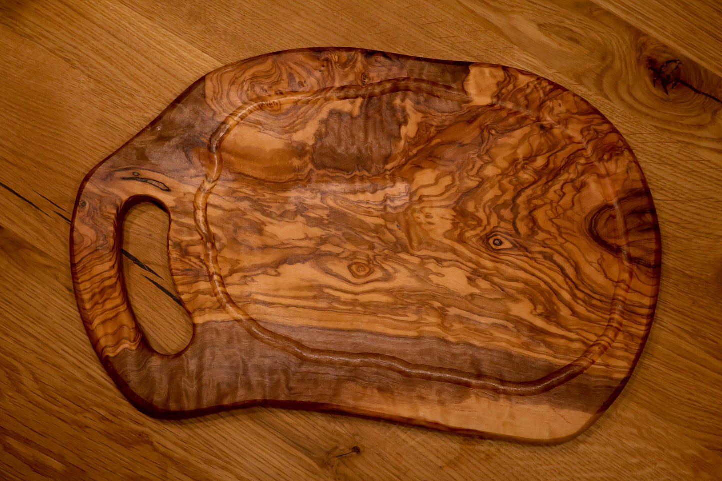 Olivenholz Brett 35cm x 22cm