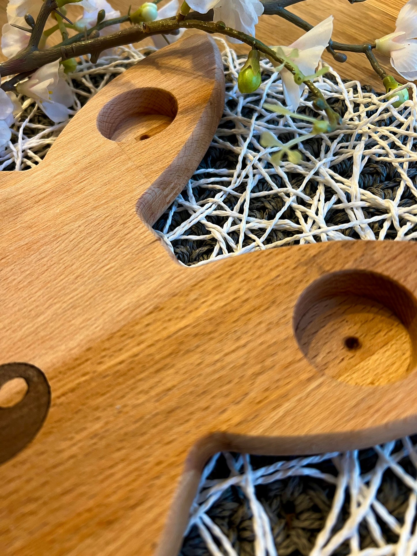 Osterhasenbrett Eiche
