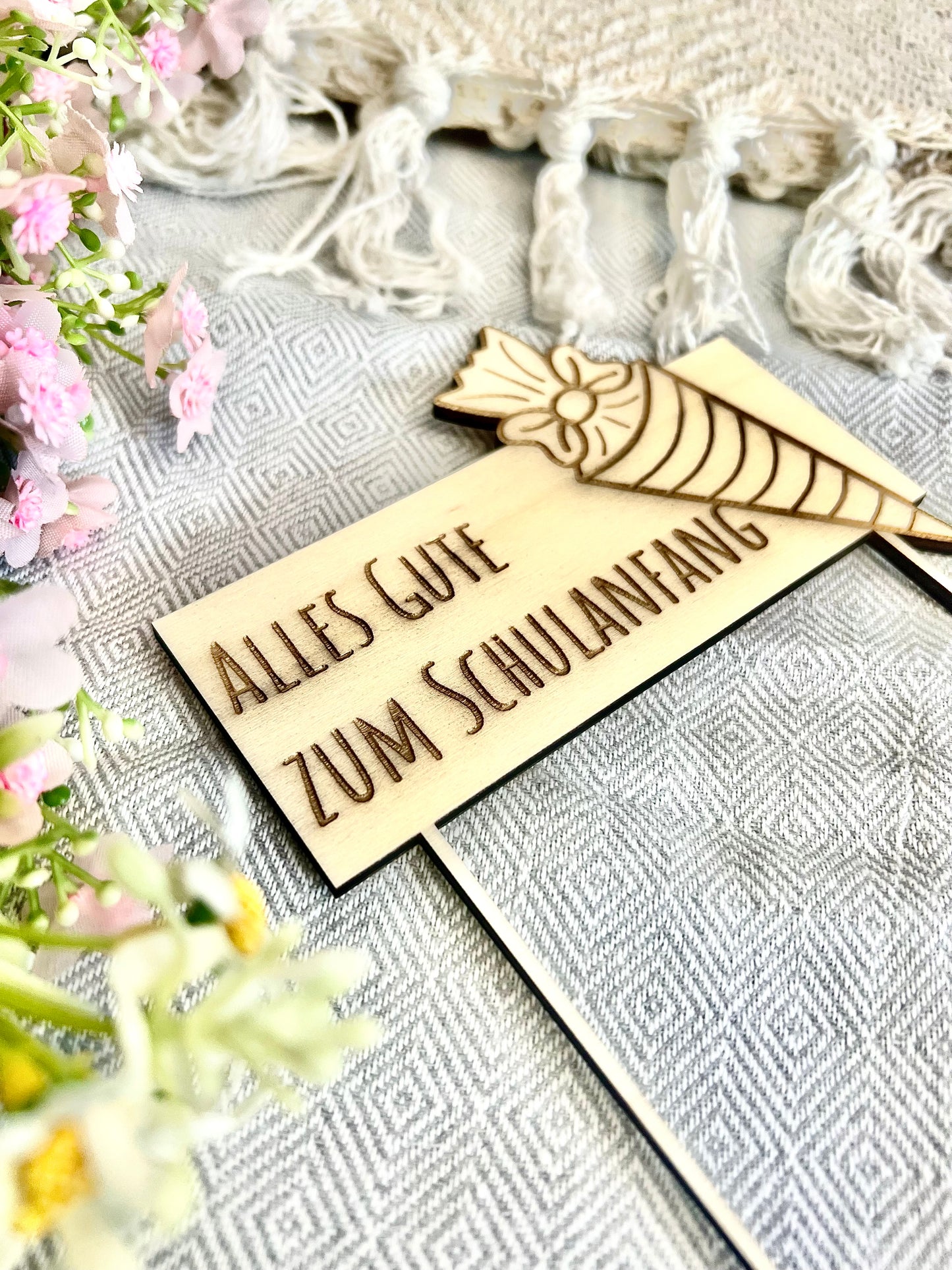 Kuchenstecker „Schulanfang“