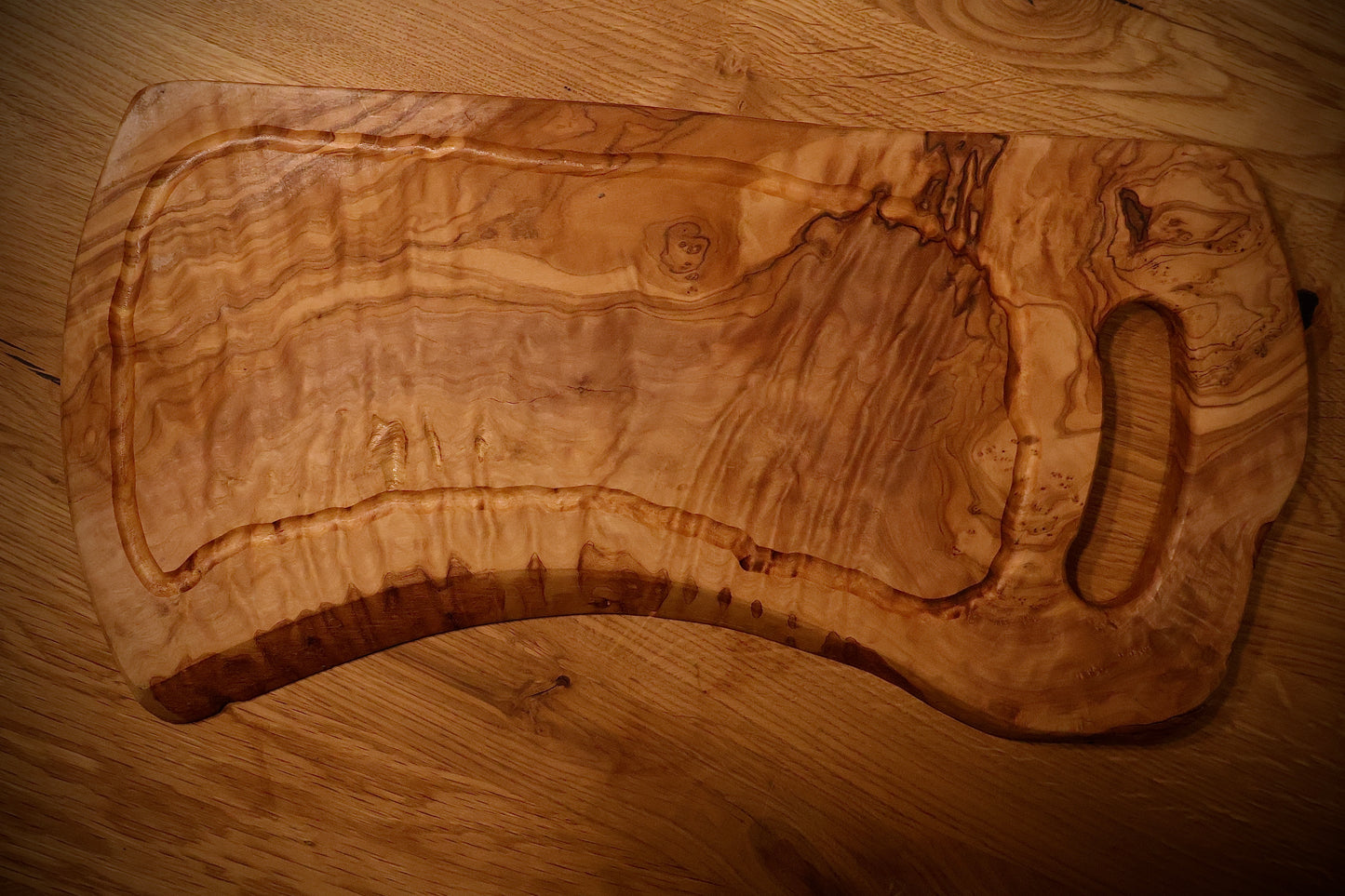Olivenholz Brett 45cm x 21cm