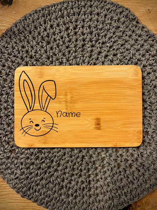 Bambus Kinderbrettchen Ostern