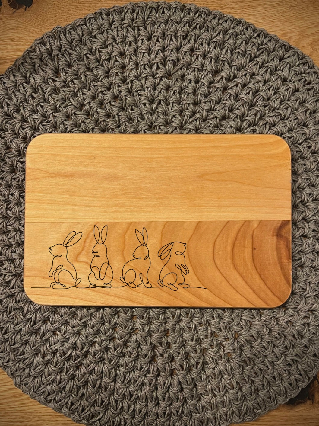 Osterbrettchen Buche