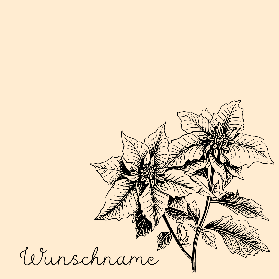 Buche Brettchen "Geburtsblume"