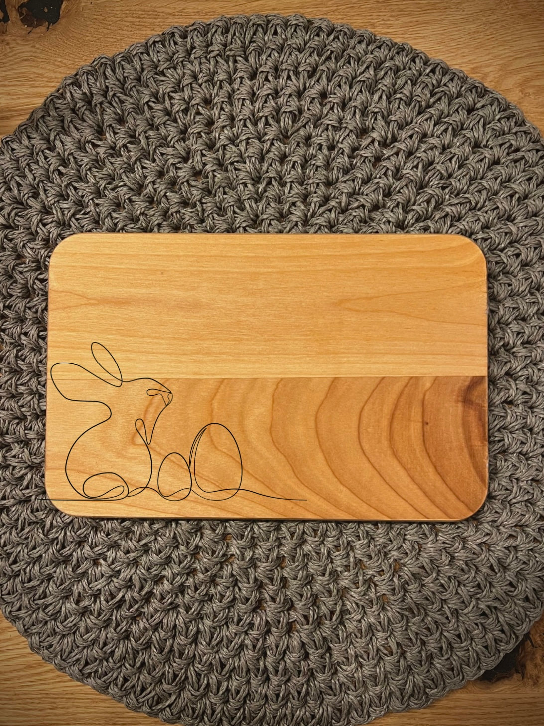 Osterbrettchen Buche