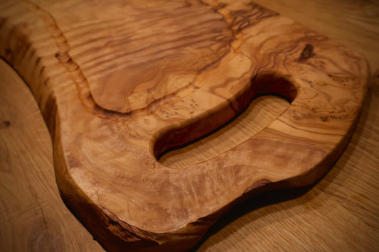 Olivenholz Brett 45cm x 21cm