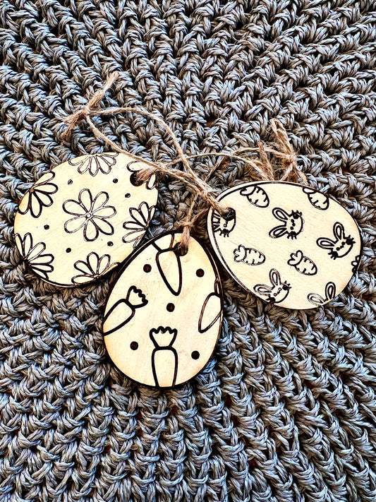 Ostereier Deko-Set