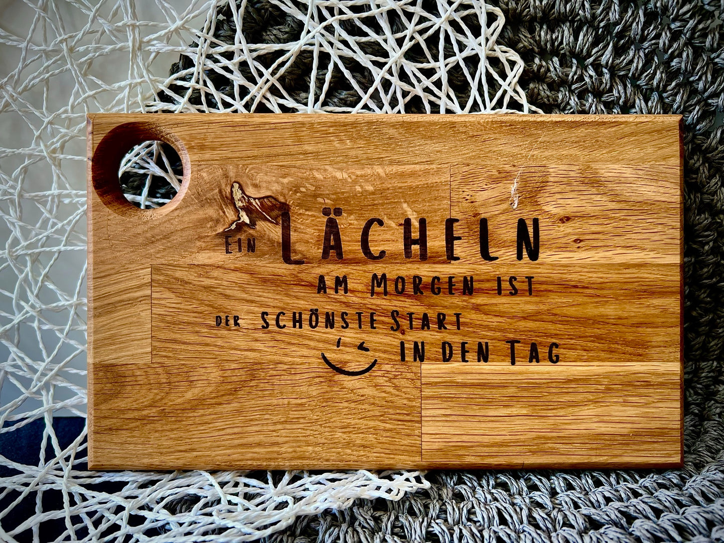 Frühstücksbrettchen Eiche