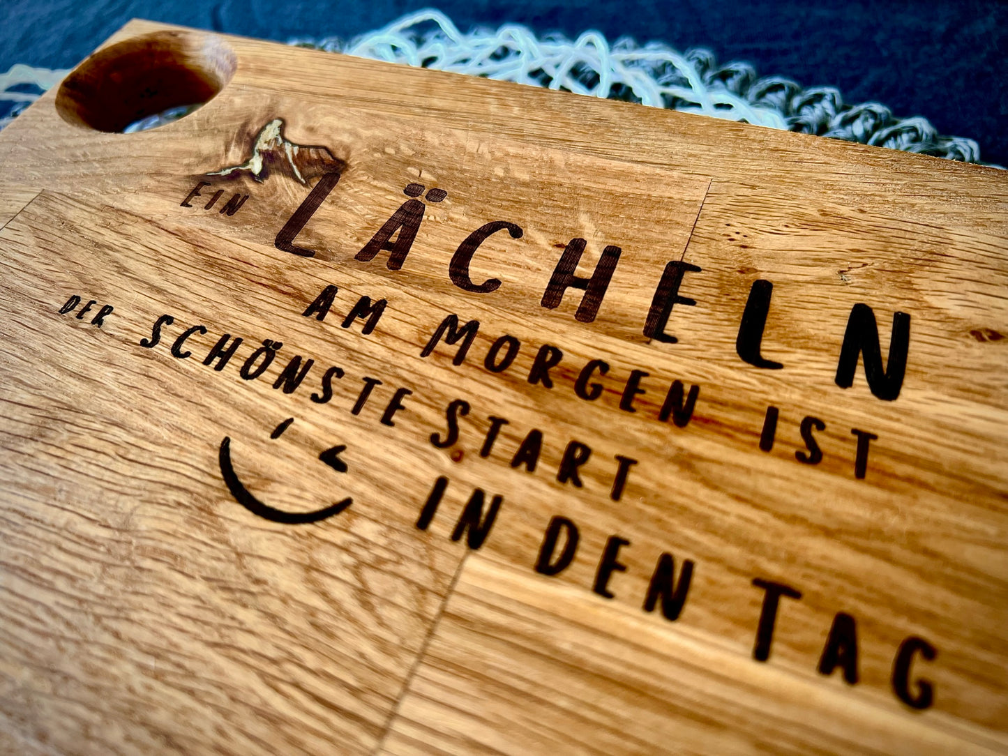 Frühstücksbrettchen Eiche