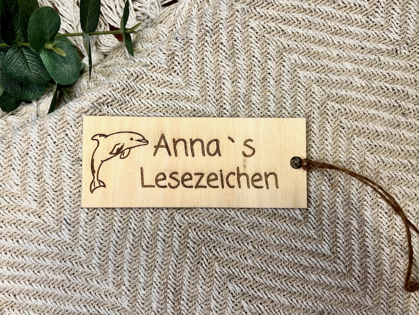 Lesezeichen mit Tiermotiv